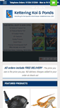 Mobile Screenshot of ketteringkoi.com